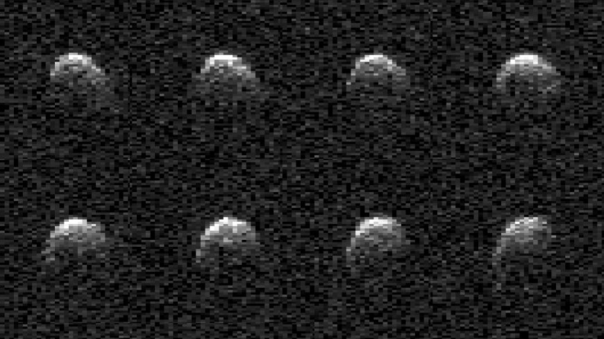 NASA’s Planetary Radar Images Slowly Spinning Asteroid